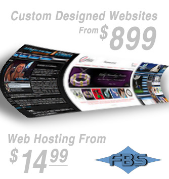 custom designed websites and web hosting solutions